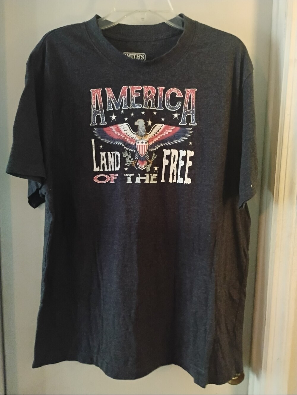 Smith's Workwear America Land of the Free Graphic T-Shirt 2XL Dark Gray
